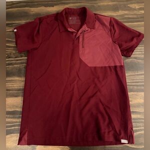 FIGS Mens Polo‎ scrub top size XS